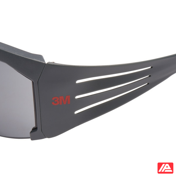3M™ SecureFit™ 600 Safety Glasses Grey frame Scotchgard™ Anti-Fog / Anti-Scratch Coating (K&N) Grey Lens SF602SGAF-EU - Image 5