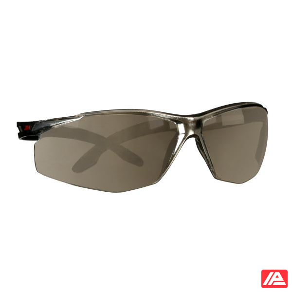 3M™ SecureFit™ 500 Safety Glasses Black frame Anti-Scratch / Anti-Fog Silver Mirror lens SF509AF-BLK - Image 9