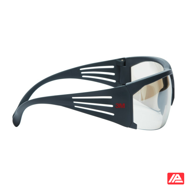 3M™ SecureFit™ 600 Safety Glasses Grey frame Anti-Scratch Indoor/Outdoor Mirror Lens SF610AS-EU - Image 5