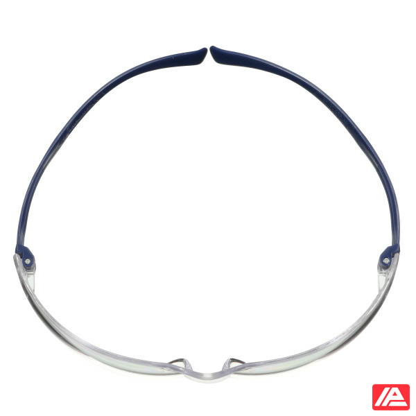 3M™ SecureFit™ 100 Safety Glasses Blue frame Anti-Scratch / Anti-Fog Clear lens SF101AF-BLU-EU - Image 10