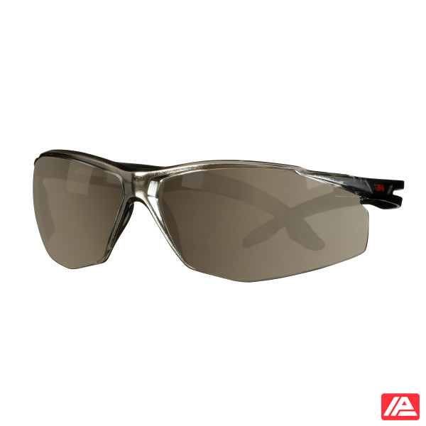3M™ SecureFit™ 500 Safety Glasses Black frame Anti-Scratch / Anti-Fog Silver Mirror lens SF509AF-BLK - Image 10