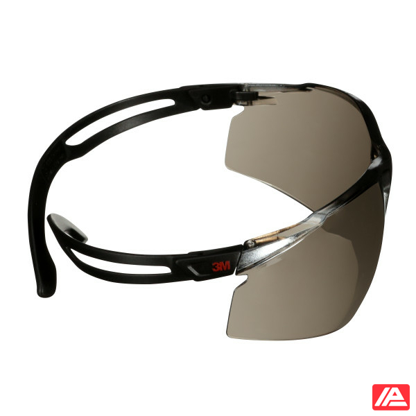 3M™ SecureFit™ 500 Safety Glasses Black frame Anti-Scratch / Anti-Fog Silver Mirror lens SF509AF-BLK - Image 11