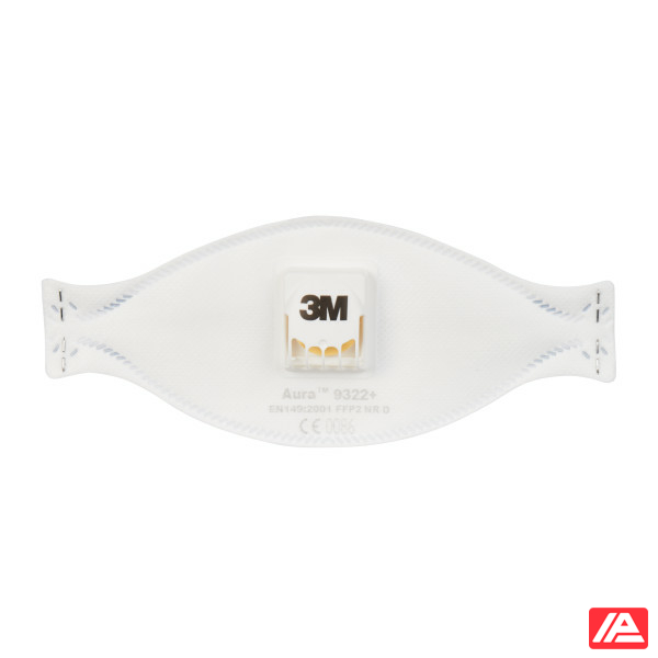 3M™ Aura™ Particulate Respirator FFP2 Valved Bulk 9322+ - Image 2
