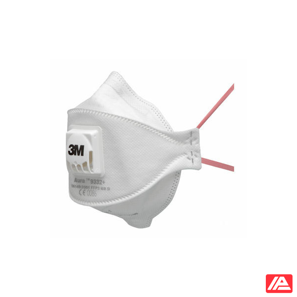 3M™ Aura™ Particulate Respirator FFP3 Valved Bulk 9332+