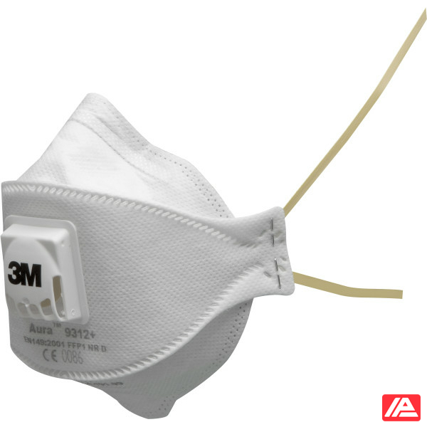 3M™ Aura™ Particulate Respirator FFP1 Valved 9312+