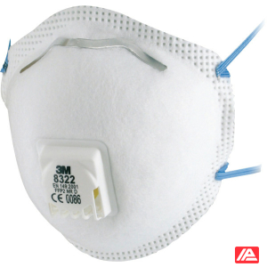 3M™ Particulate Respirator FFP2 Valved 8322