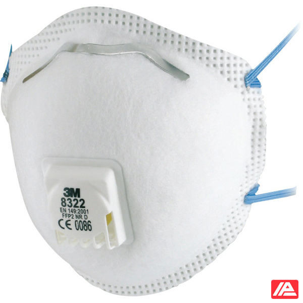 3M™ Particulate Respirator FFP2 Valved 8322