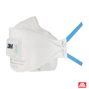 3M™ Aura™ Particulate Respirator FFP2 Valved 9322+Gen3