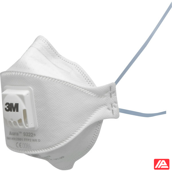 3M™ Aura™ Particulate Respirator FFP2 Valved Bulk 9322+