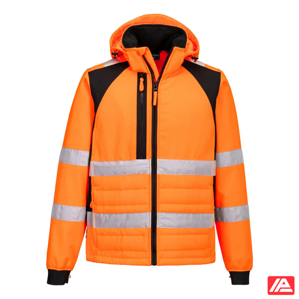 Portwest CD863 - Μπουφάν Hi-Vis Hybrid Eco WX2 - Image 2