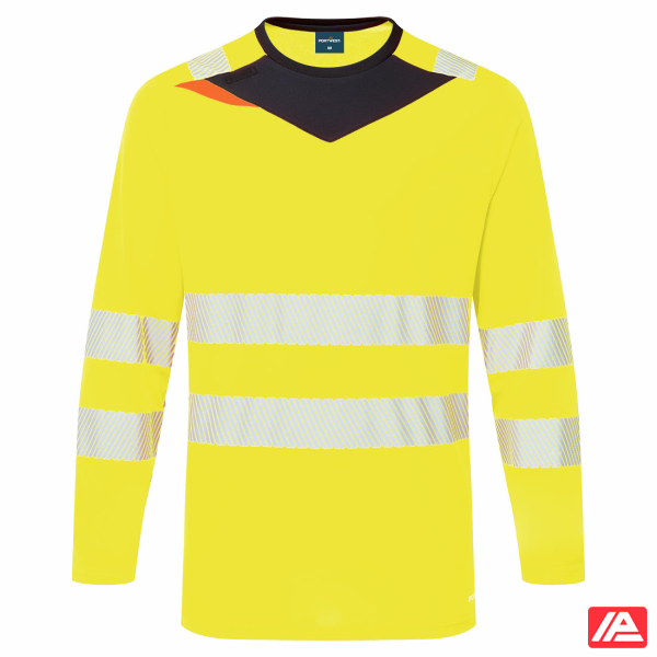 Portwest DX416 - Hi-Vis T-Shirt DX4 L/S - Image 2