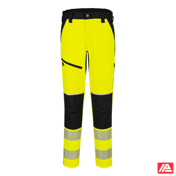 Portwest T140 - Eλαστικό παντελόνι Hi-Vis PW3 - Image 2
