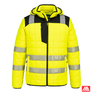 Portwest T165 Μπουφάν Καπιτονέ Hi-Vis Baffle PW3