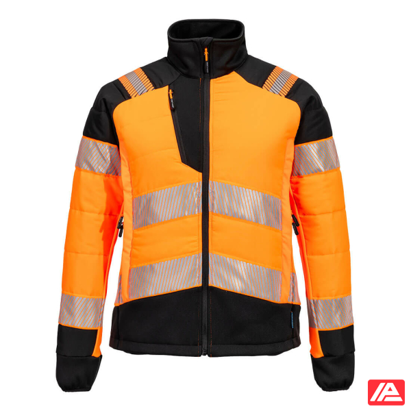 Portwest T171 - Γυναικείο Mπουφάν Hi-Vis Hybrid Baffle PW3 - Image 2
