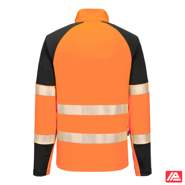 Portwest T172 - Hi-Vis Φούτερ με Φερμουάρ 1/4 PW3 - Image 4