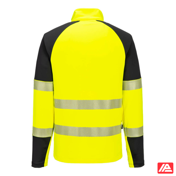 Portwest T172 - Hi-Vis Φούτερ με Φερμουάρ 1/4 PW3 - Image 3