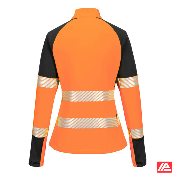 Portwest T173 - Γυναικείο Φούτερ με Φερμουάρ 1/4 Hi-Vis PW3 - Image 4