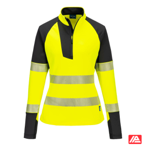Portwest T173 - Γυναικείο Φούτερ με Φερμουάρ 1/4 Hi-Vis PW3