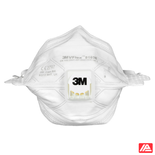3M™ VFlex™ Particulate Respirator FFP3 Valved 9163E