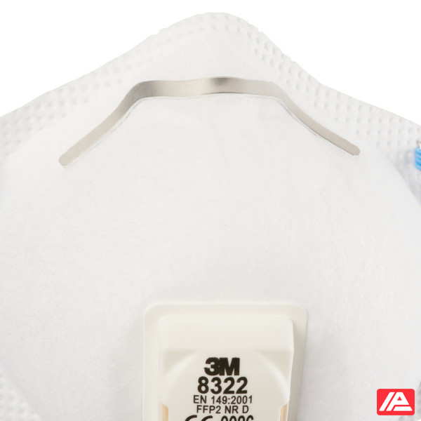 3M™ Particulate Respirator FFP2 Valved 8322 - Image 2