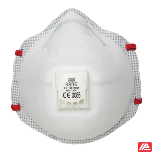 3M™ Speciality Particulate Respirator FFP3 Valved 9936 - Image 2