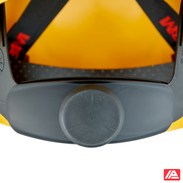 3M™ Hard Hat Uvicator Ratchet Ventilated Reflective Plastic Sweatband Yellow G3000NUV-R-GU - Image 3