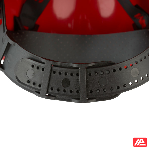 3M™ Hard Hat Uvicator Pinlock Ventilated Plastic Sweatband Red G3000CUV-RD - Image 4