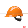 3M™ Hard Hat Uvicator Pinlock Non vented Dielectric 440V Plastic Sweatband Orange G3001CUV-OR