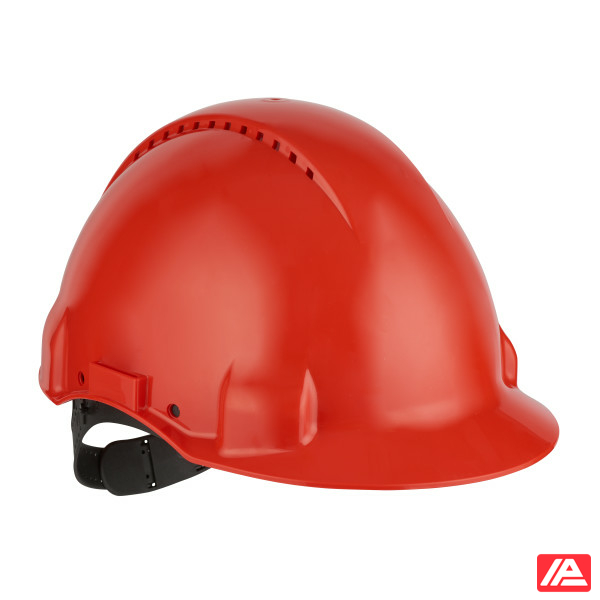 3M™ Hard Hat Uvicator Pinlock Ventilated Plastic Sweatband Red G3000CUV-RD - Image 5