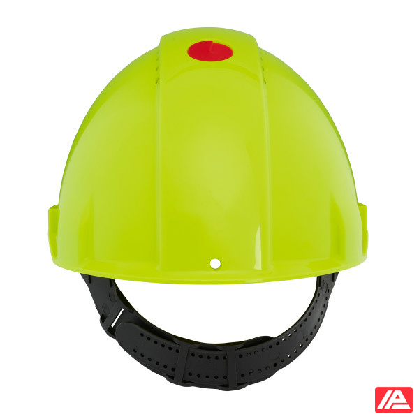 3M™ Hard Hat Uvicator Pinlock Ventilated Plastic Sweatband Hi-Viz G3000CUV-GB - Image 4