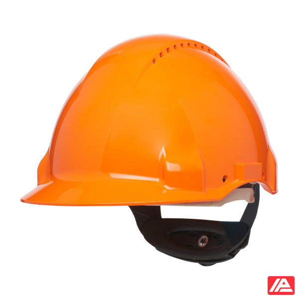 3M™ Hard Hat Uvicator Pinlock Ventilated Leather Sweatband Orange G3000DUV-GU