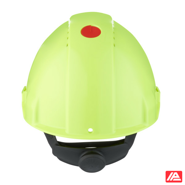 3M™ Hard Hat Uvicator Ratchet Ventilated Plastic Sweatband Lamp Holder Hi-Viz G3000NUV-10-GB - Image 3