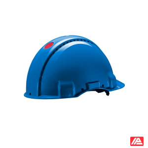 3M™ Hard Hat Uvicator Pinlock Ventilated Leather Sweatband Blue G3000DUV-BB