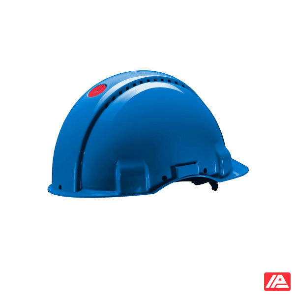 3M™ Hard Hat Uvicator Pinlock Ventilated Leather Sweatband Blue G3000DUV-BB