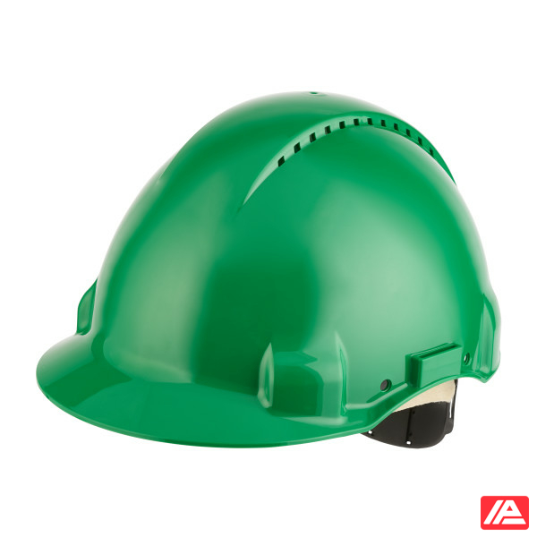 3M™ Hard Hat Uvicator Pinlock Ventilated Leather Sweatband Green G3000DUV-GP