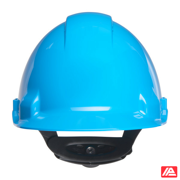 3M™ Hard Hat Uvicator Ratchet Ventilated Plastic Sweatband Blue G3000NUV-BB - Image 2