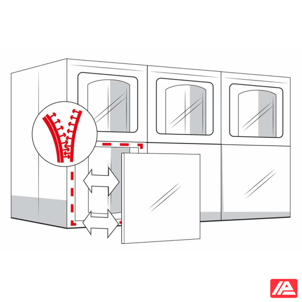 3M™ Dual Lock™ Reclosable Fastener SJ3540 Black 25 mm x 45.7 m 5.7 mm - Image 3