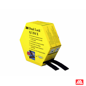 3M™ Dual Lock™ Reclosable Fastener SJ3540 Black 25 mm x 45.7 m 5.7 mm