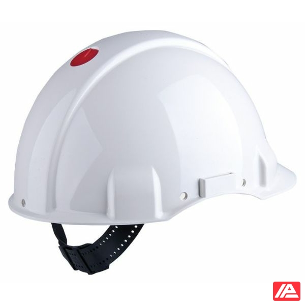 3M™ Hard Hat Uvicator Pinlock Non vented Dielectric 440V Plastic Sweatband White G3001CUV-VI