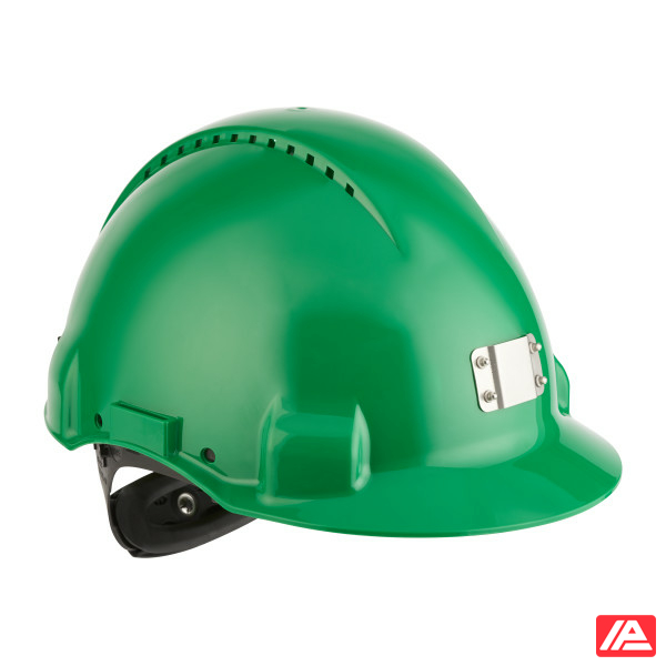 3M™ Hard Hat Uvicator Ratchet Ventilated Plastic Sweatband Lamp Holder Green G3000NUV-10-GP - Image 4