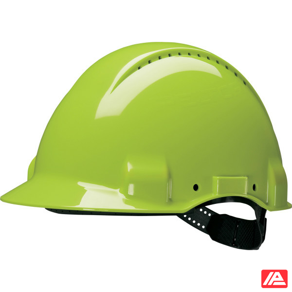 3M™ Hard Hat Uvicator Pinlock Ventilated Leather Sweatband Hi-Viz G3000DUV-GB