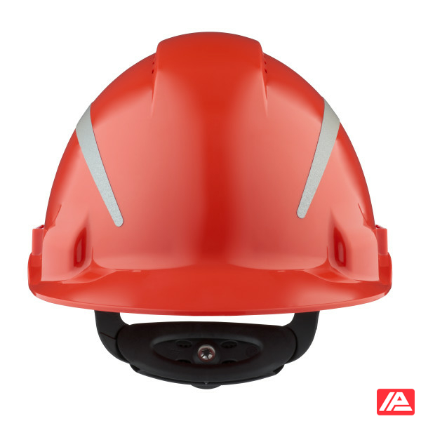3M™ Hard Hat Uvicator Ratchet Ventilated Reflective Plastic Sweatband Red G3000NUV-R-RD - Image 2