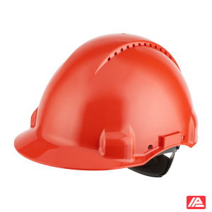 3M™ Hard Hat Uvicator Ratchet Ventilated Plastic Sweatband Red G3000NUV20-RD