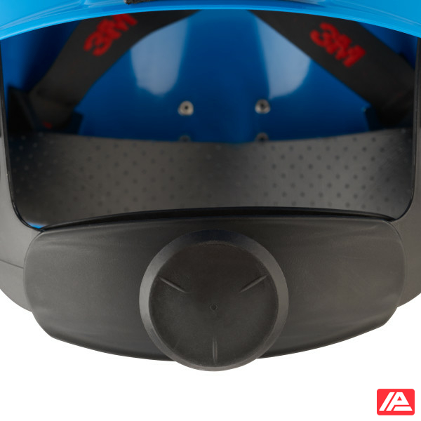 3M™ Hard Hat Uvicator Ratchet Ventilated Plastic Sweatband Lamp Holder Blue G3000NUV-10-BB - Image 5