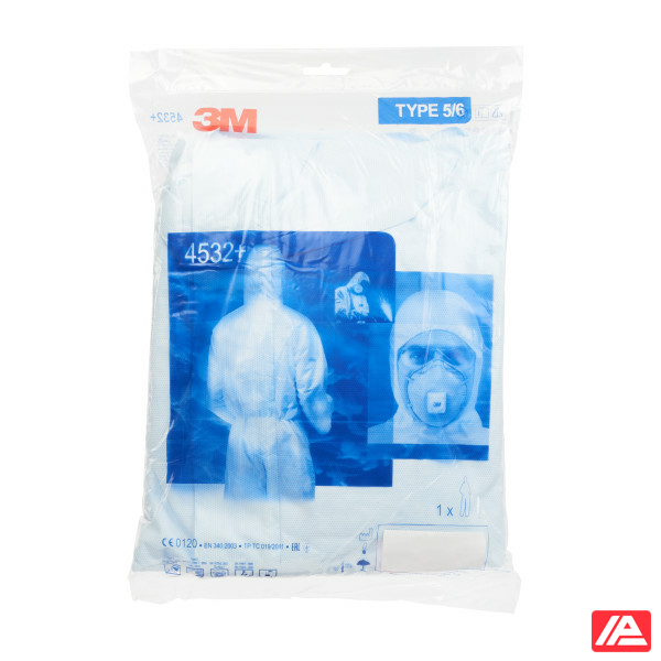 3M™ Protective Coverall 4532+ Cool White 3XL - Image 3