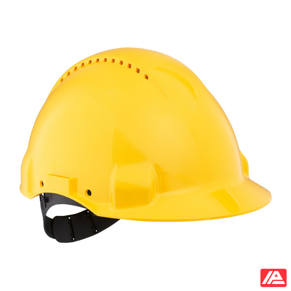 3M™ Hard Hat Uvicator Pinlock Ventilated Plastic Sweatband Yellow G3000CUV-GU - Image 4