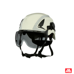 3M™ SecureFit™ Short Visor for X5 Series Safety Helmet X5000 and X5500 Grey Anti-Fog Anti-Scratch Polycarbonate X5-SV02-CE