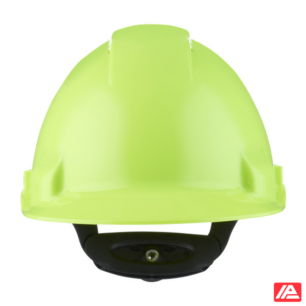 3M™ Hard Hat Uvicator Ratchet Ventilated Plastic Sweatband Lamp Holder Hi-Viz G3000NUV-10-GB - Image 2