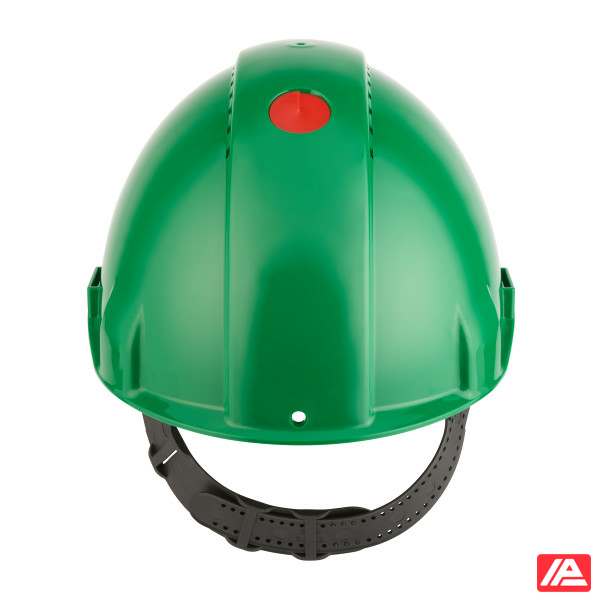 3M™ Hard Hat Uvicator Pinlock Ventilated Leather Sweatband Green G3000DUV-GP - Image 3