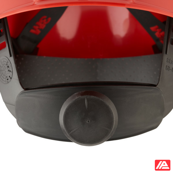 3M™ Hard Hat Uvicator Ratchet Ventilated Plastic Sweatband Red G3000NUV20-RD - Image 5